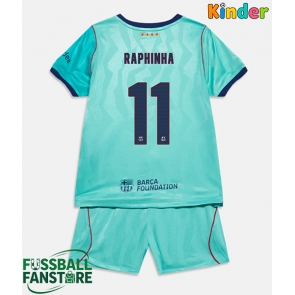 Barcelona Raphinha Belloli #11 Replik 3rd trikot Kinder 2026-27 Kurzarm (+ Kurze Hosen)
